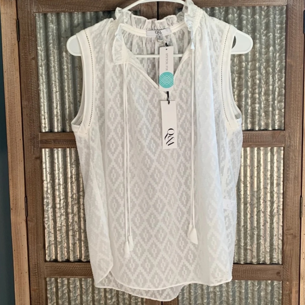 NWT Stitch Fix White Blouse